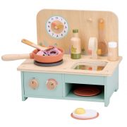 Детска настолна дървена кухня