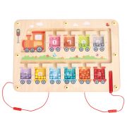 Магнитен лабиринт за тренировки по писане с двустранна дъска