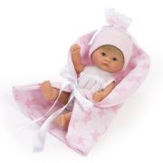 Кукла-бебе Чикита, с розово одеалце