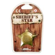 Шерифска значка, Sheriff's Badge Star - Gold